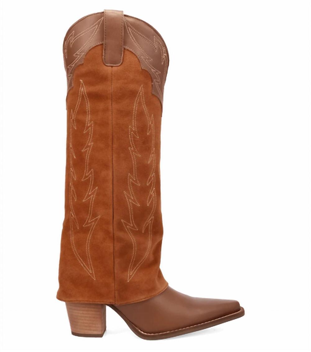 NEW DINGO women's wild fire boots in brown